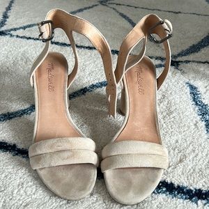 Madewell block heels